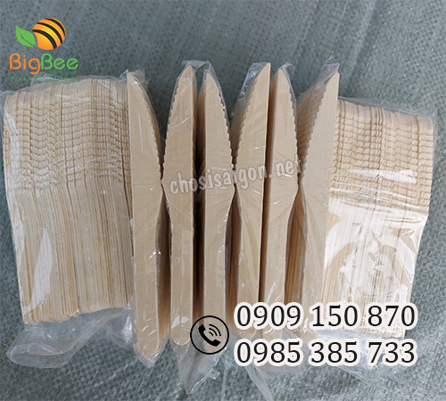 Dao gỗ dùng 1 lần 16cm giá sỉ rẻ nhất