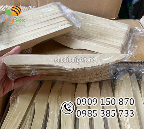 Dao gỗ dùng 1 lần 1000 cái/hộp giá siêu rẻ