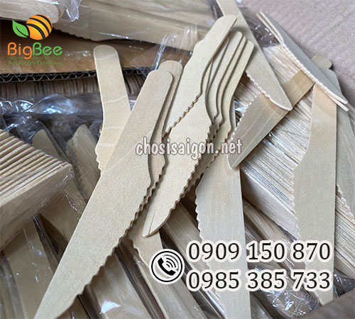 Dao gỗ dùng 1 lần 1000 cái/thùng giá sỉ rẻ tận gốc