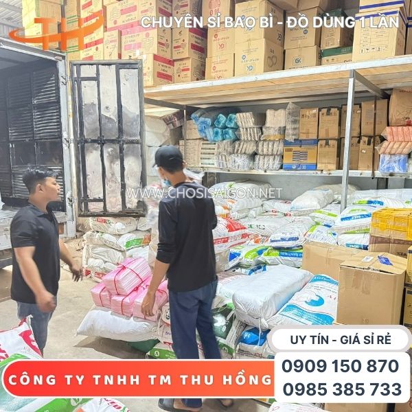 Giao sỉ bao bì, đồ nhựa dùng 1 lần