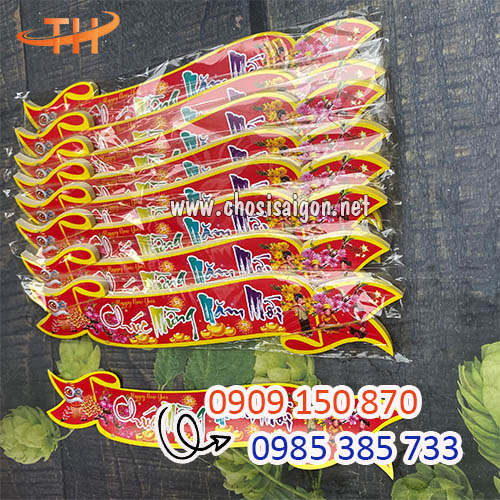 Decal chúc mừng năm mới giá rẻ
