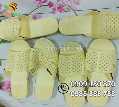 Dép tổ ong màu trắng đục giá sỉ ưu đãi