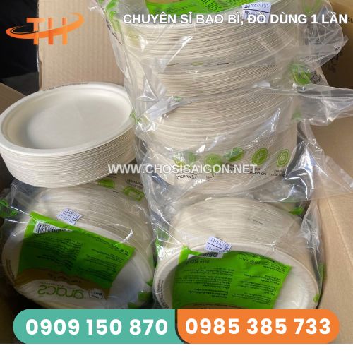 Dĩa bã mía thân thiện môi trường