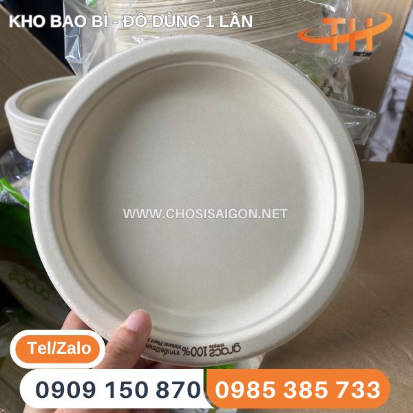 Dĩa bã mía cao cấp – bao bì sinh học an toàn