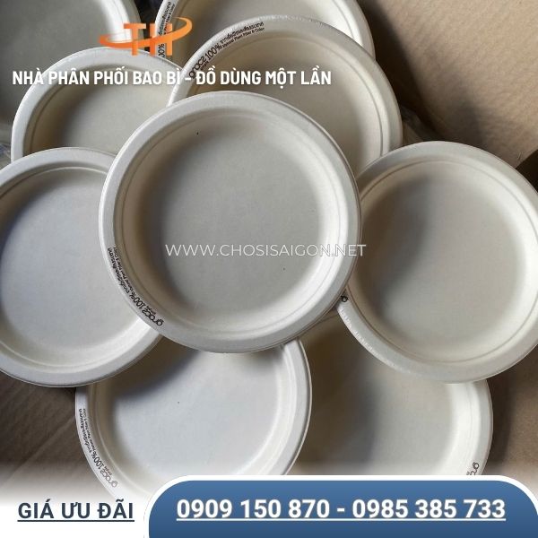 Dĩa bã mía đựng thúc ăn an toàn