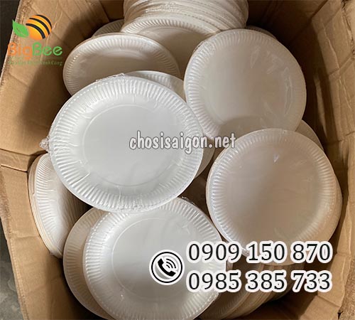 Đĩa giấy dùng 1 lần an toàn, chất lượng giá rẻ tại TP.HCM