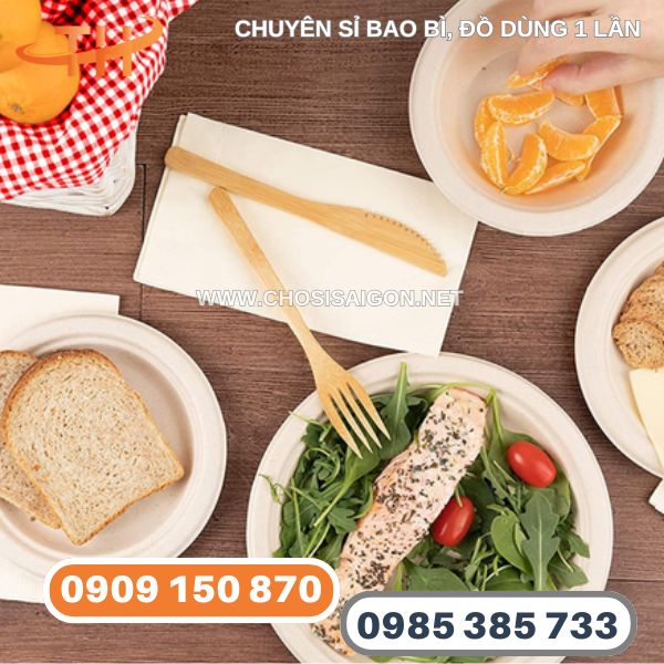 Dĩa giấy cao cấp đựng thức ăn giá rẻ