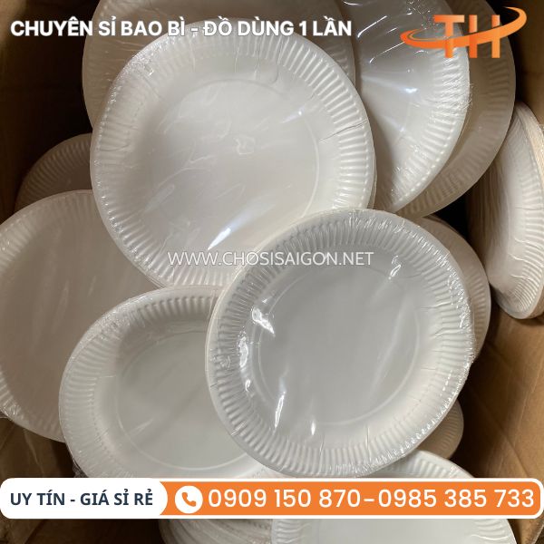 Dĩa giấy an toàn, thân thiện môi trường