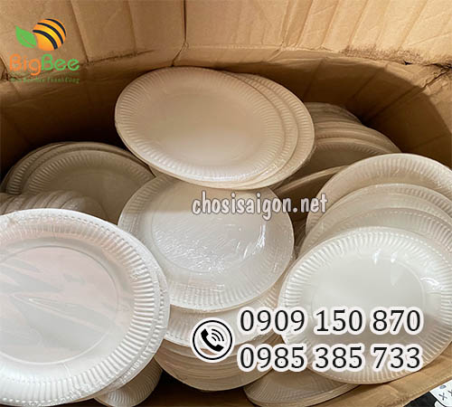 Đĩa giấy dùng 1 lần an toàn, chất lượng giá rẻ ưu đãi