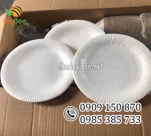 Đĩa giấy dùng 1 lần cao cấp, chất lượng giá rẻ ưu đãi