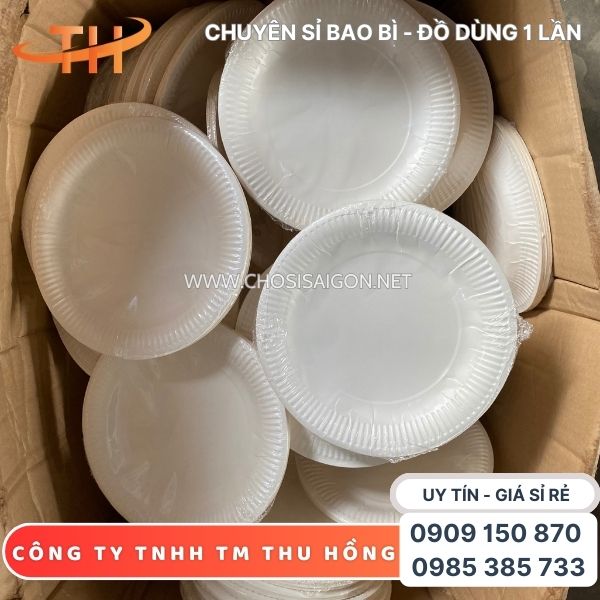 Dĩa giấy an toàn, thân thiện môi trường