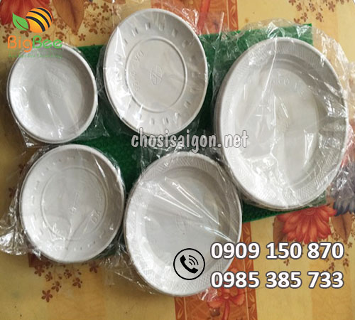 Dĩa nhựa đủ kích cỡ giá sỉ rẻ