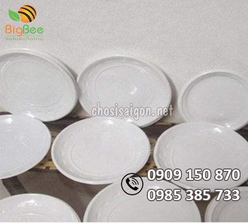 Dĩa nhựa dùng 1 lần giá sỉ rẻ tại Bình Chánh - TP.HCM