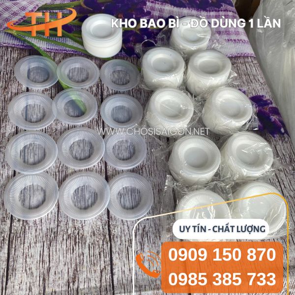 Dĩa nhựa tiện lợi đựng nước chấm giá rẻ