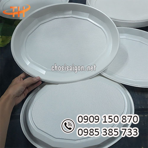 Dĩa nhựa hột xoài giá sỉ rẻ