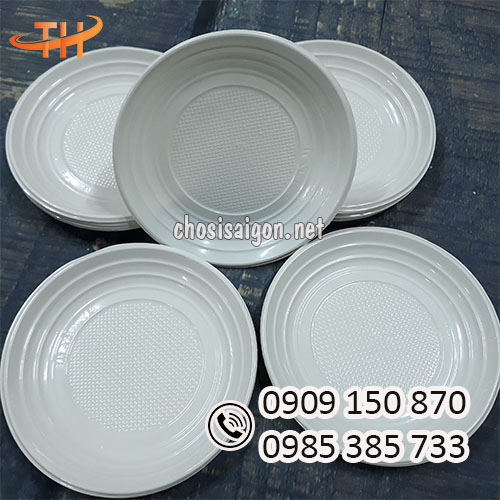 Dĩa nhựa tròn giá sỉ rẻ nhất