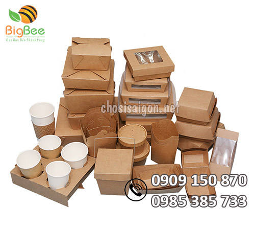 Sỉ đồ dùng bằng giấy ly tô hộp giấy giá rẻ