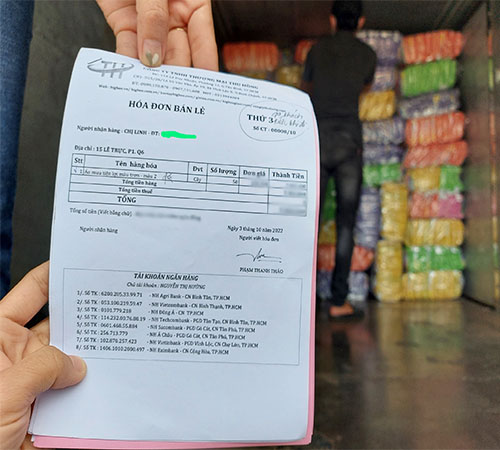 Đơn áo mưa tiện lợi tại công ty Thu Hồng