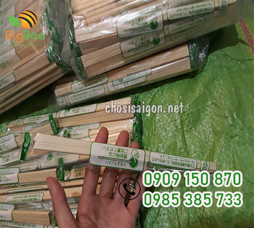Đũa gỗ tách nhật cao cấp bán sỉ rẻ