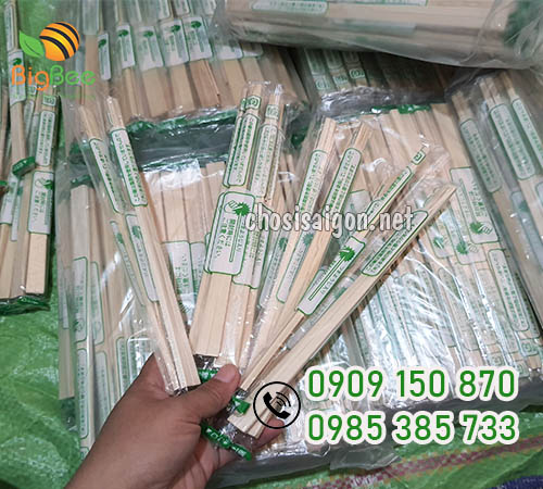 Đũa gỗ tách an toàn, chất lượng sỉ rẻ tại TP.HCM