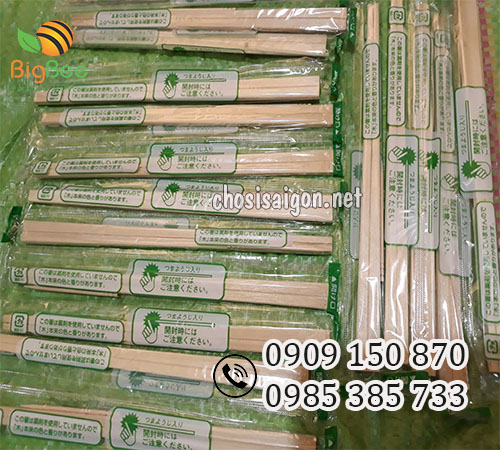 Đũa gỗ tách nhật an toàn, chất lượng giá sỉ siêu rẻ