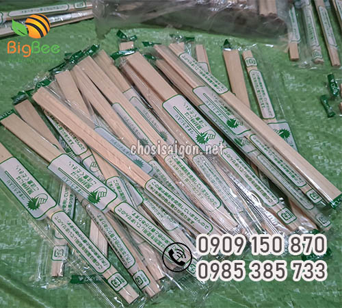 Đũa gỗ tách dùng 1 lần giá rẻ an toàn