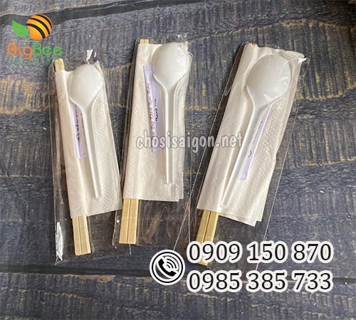 Đũa, muỗng, tăm, khăn giấy bán giá rẻ ở đâu