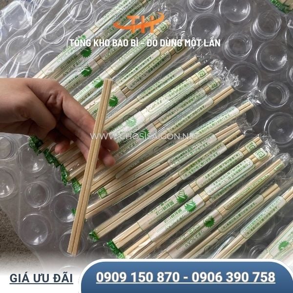 Đũa tách nhật an toàn, tiện lợi