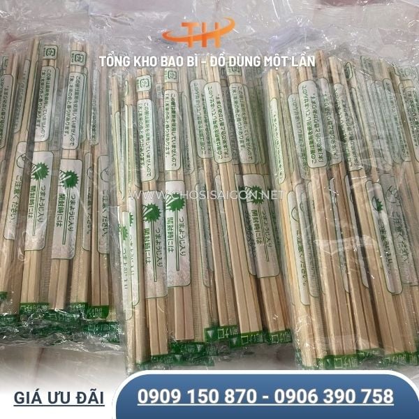 Đũa tách nhật đóng gói an toàn vệ sinh