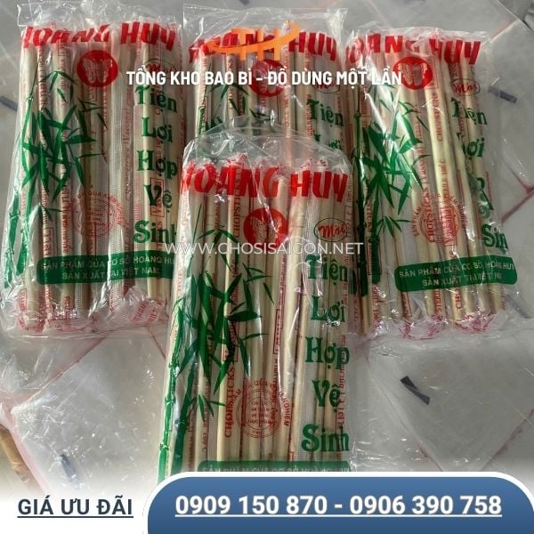 Đũa tre an toàn, hợp vệ sinh giá siêu rẻ