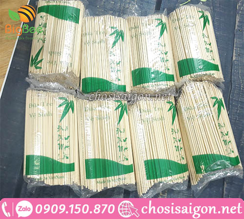 Đũa tre giá sỉ rẻ cho các đại lý bao bì