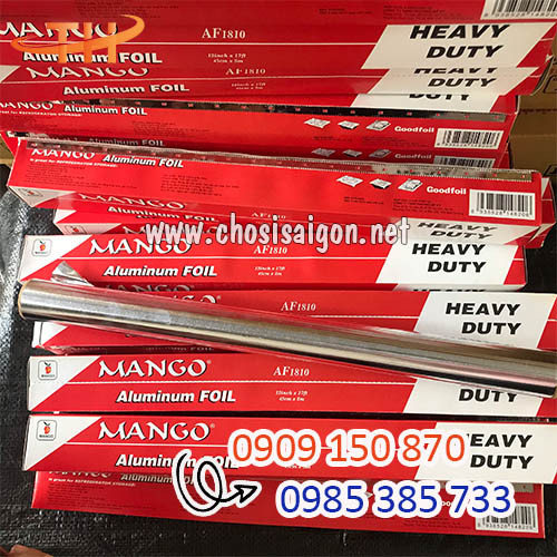 Giấy bạc nướng chất lượng tốt giá rẻ