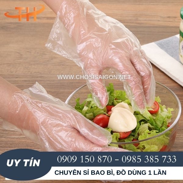 Găng tay xốp an toàn thực phẩm