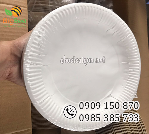 Dĩa giấy dùng 1 lần an toàn giá tận gốc tại TP.HCM