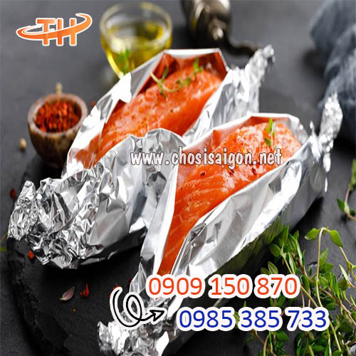 Giấy bạc nướng thực phẩm giá rẻ chính hãng