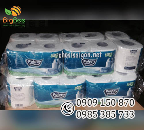 Giấy vệ sinh Pulppy cao cấp, chính hãng giá rẻ nhất