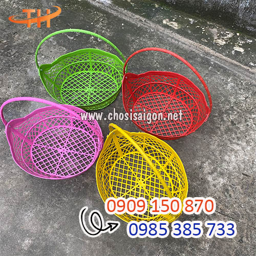 Giỏ nhựa đựng quà bán giá sỉ rẻ