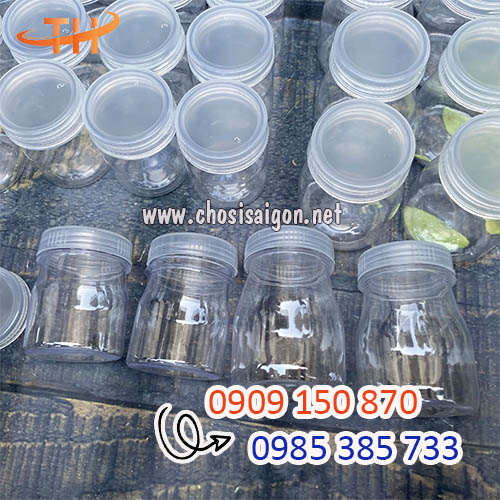 Hũ sữa chua pet đa dạng dung tích sỉ rẻ
