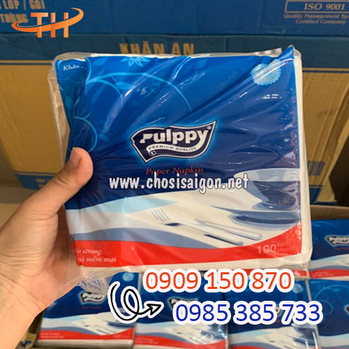Khăn giấy Pulppy 40 gói/thùng sỉ, chất lượng
