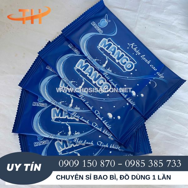 Khăn lạnh cao cấp có mùi hương Mango sỉ rẻ tại miền Nam