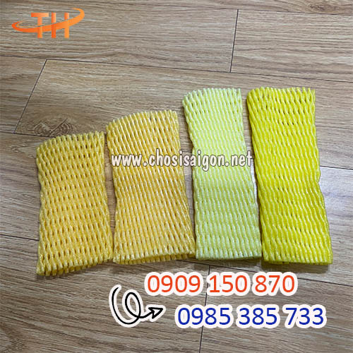 Lưới xốp màu vàng bọc trái cây giá sỉ rẻ