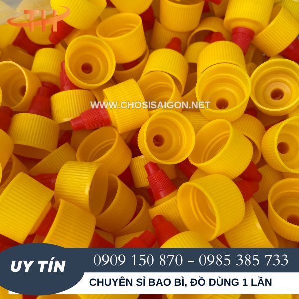Nắp nhựa nhọn chai nhựa đựng tương rẻ nhất