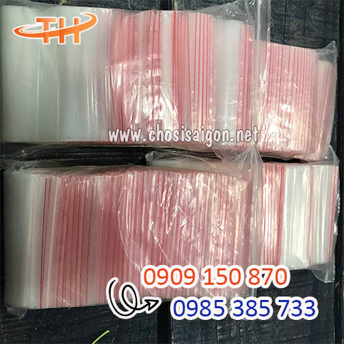 Túi zip chỉ đỏ chất lượng tốt giá rẻ nhất