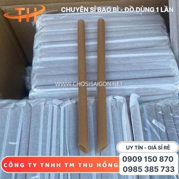 Ống hút bã mía dùng 1 lần tiện lợi giá rẻ