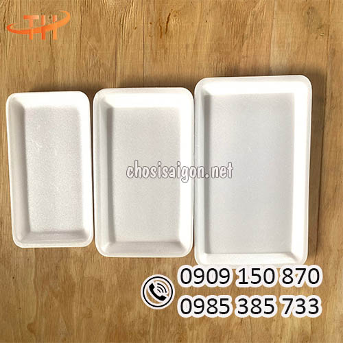 Khay xốp trắng đa dạng kích thước giá tại xưởng