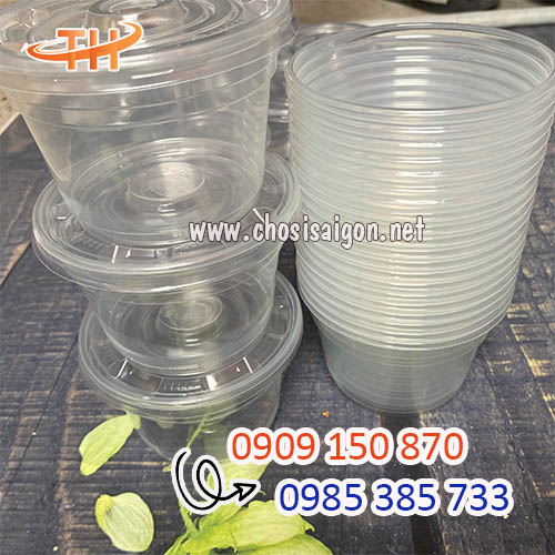 Tô nhựa tròn 400ml chịu nhiệt tốt giá rẻ