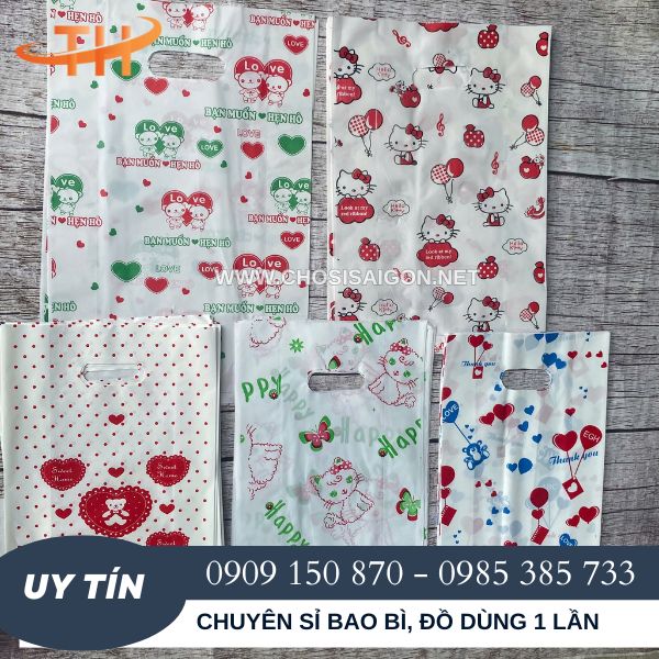 Giá rẻ túi hột xoài HD in hình sẵn tiện lợi