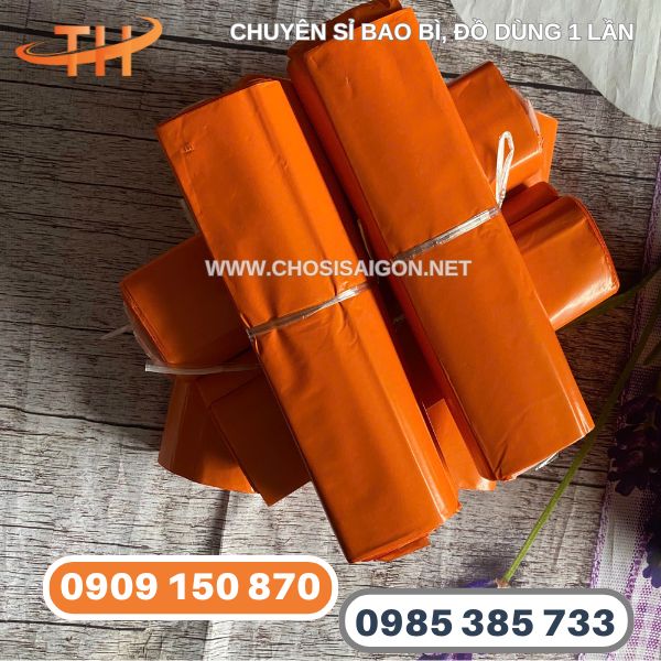 Túi niêm phong màu cam giá rẻ