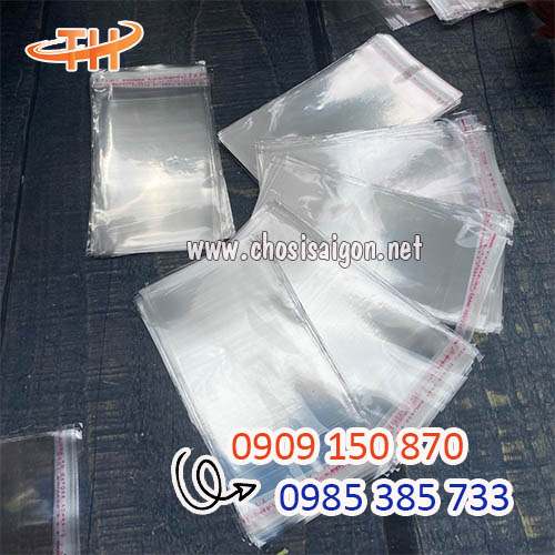 Túi OPP dán miệng đựng khẩu trang, bao lì xì giá tại xưởng HCM