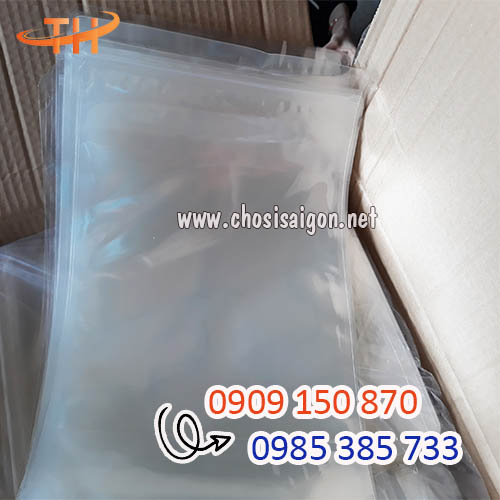 Giá rẻ túi zip trong 2 mặt đáy đứng ưu đãi